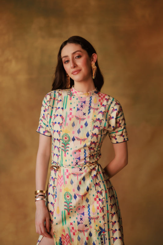 Morning museum walk Dress (RTS)