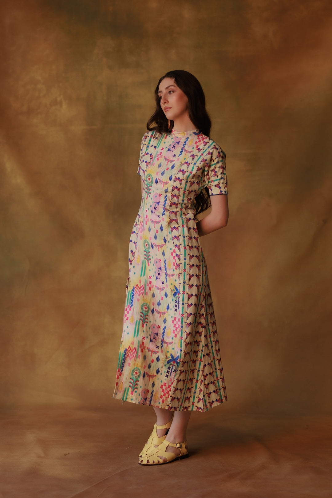 Morning museum walk Dress (RTS)
