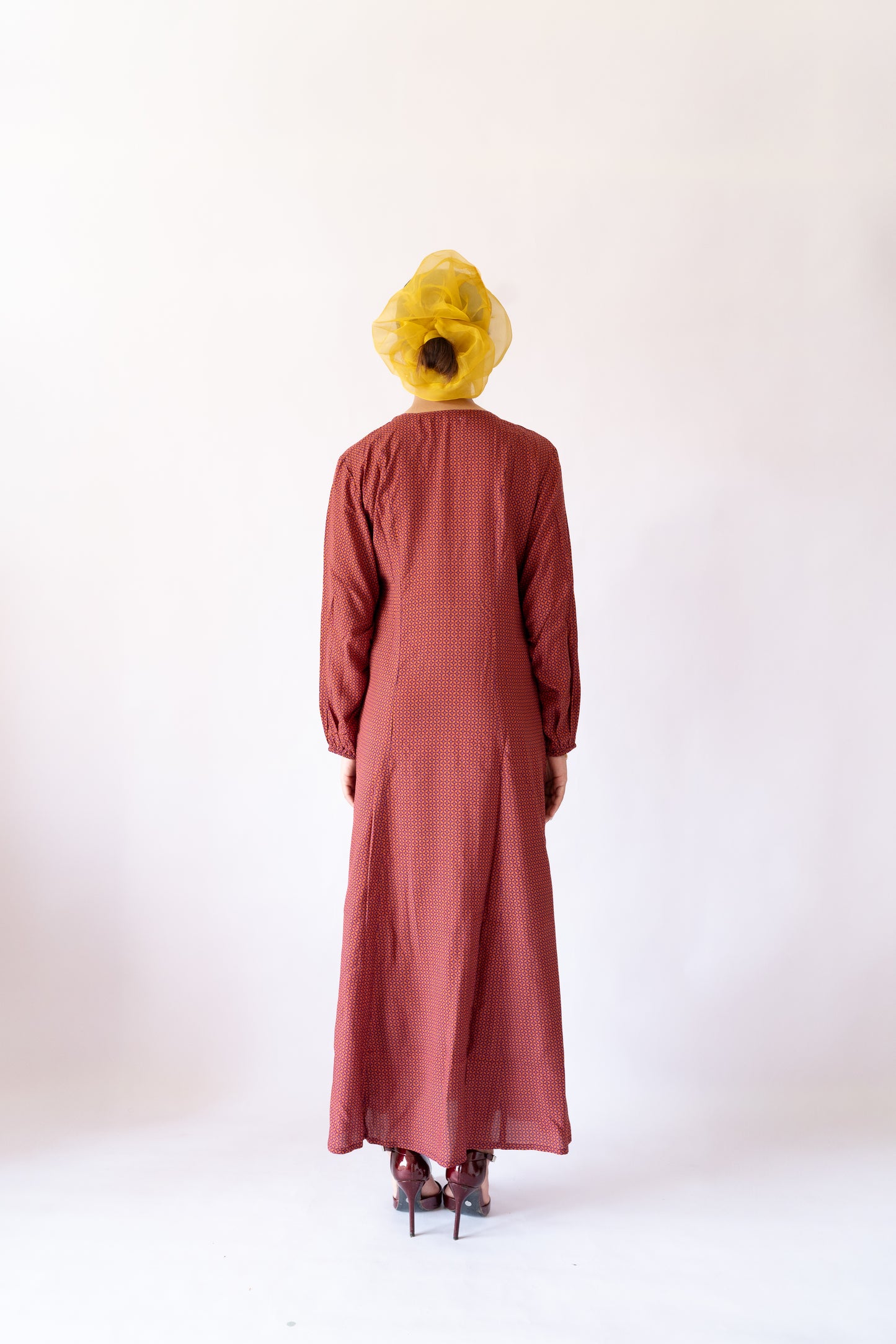 Spice Reverie Midi Dress (RTS)