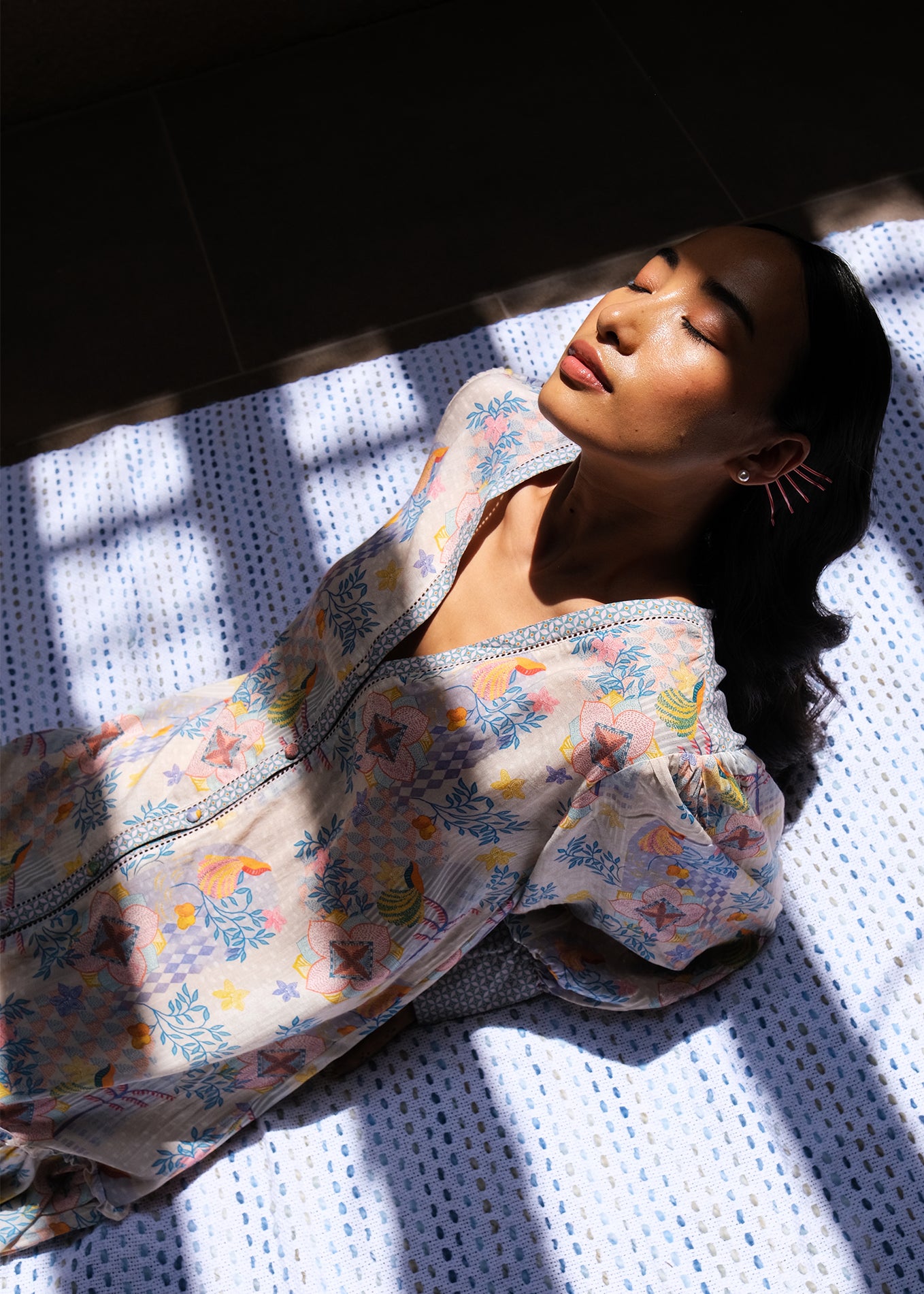 Farasha V Neck Short Dress