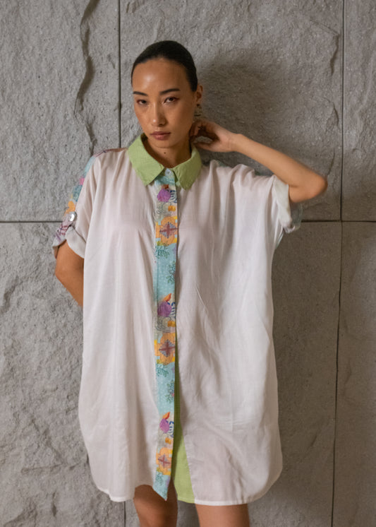 Kaili Ivory Tunic
