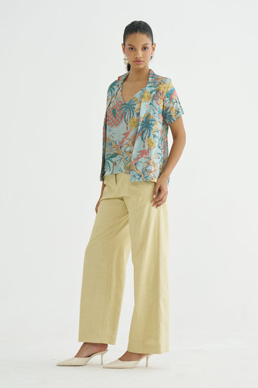 Dahlia Lime Trousers (RTS)