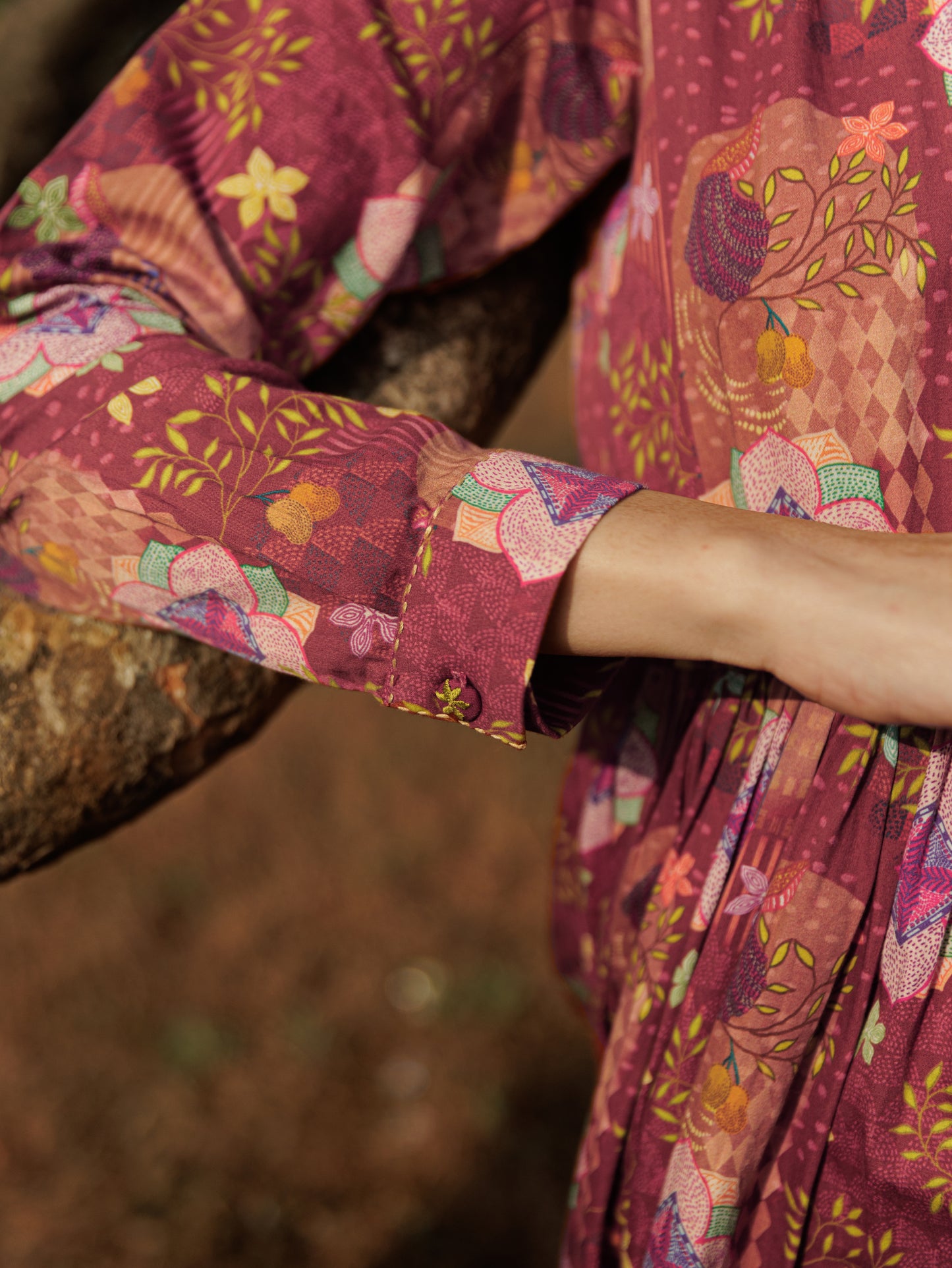 Wild Grace Wrap Dress