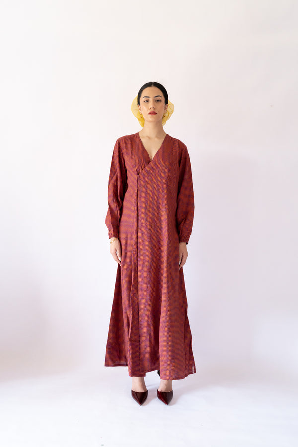 Spice Reverie Midi Dress (RTS)