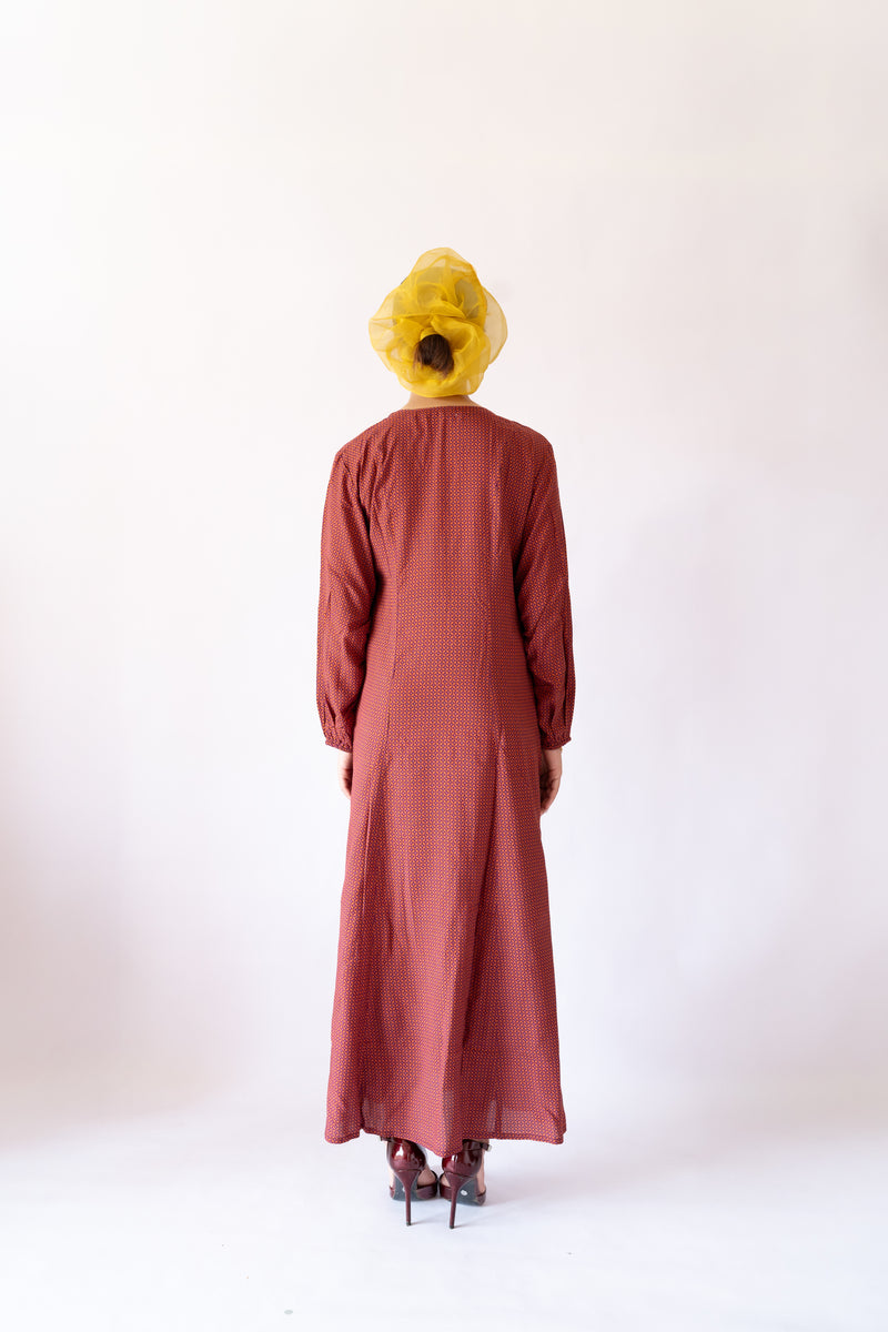 Spice Reverie Midi Dress