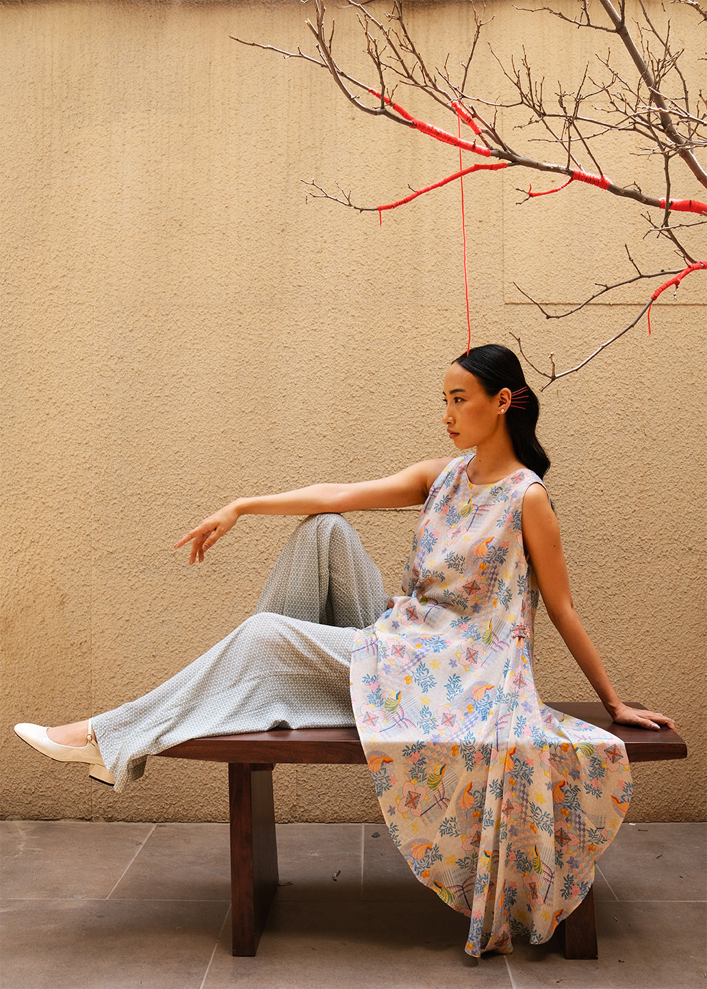 Jolie Assymetrical Top Set