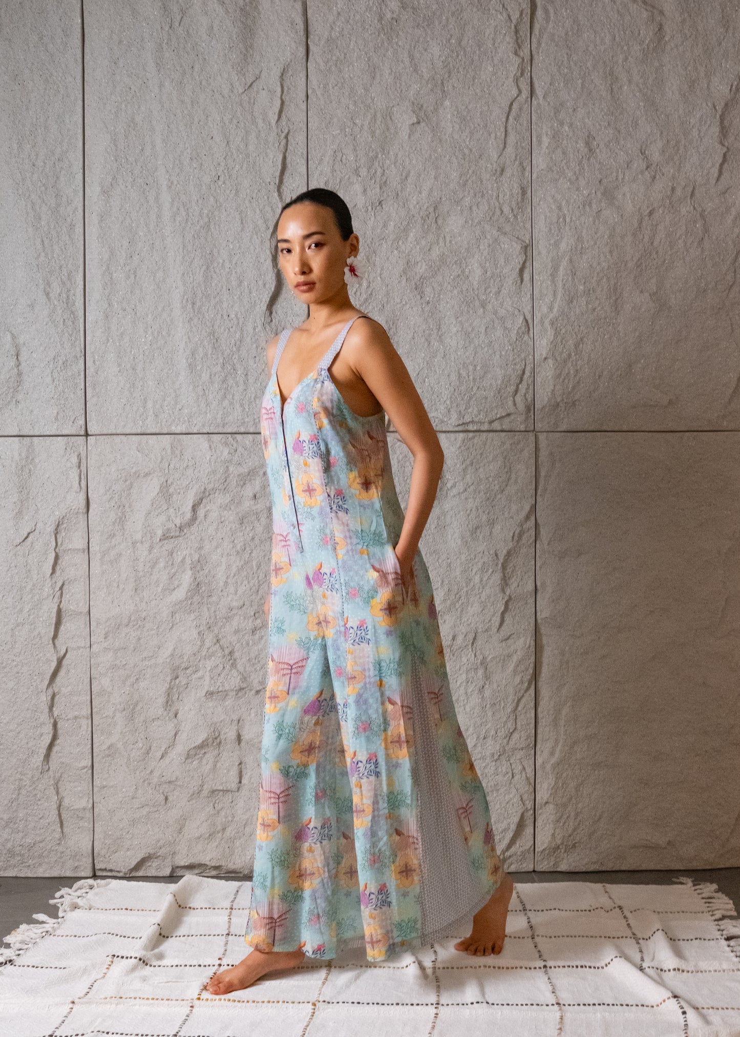 Amara Wide Leg Jumpsuit (RTS)
