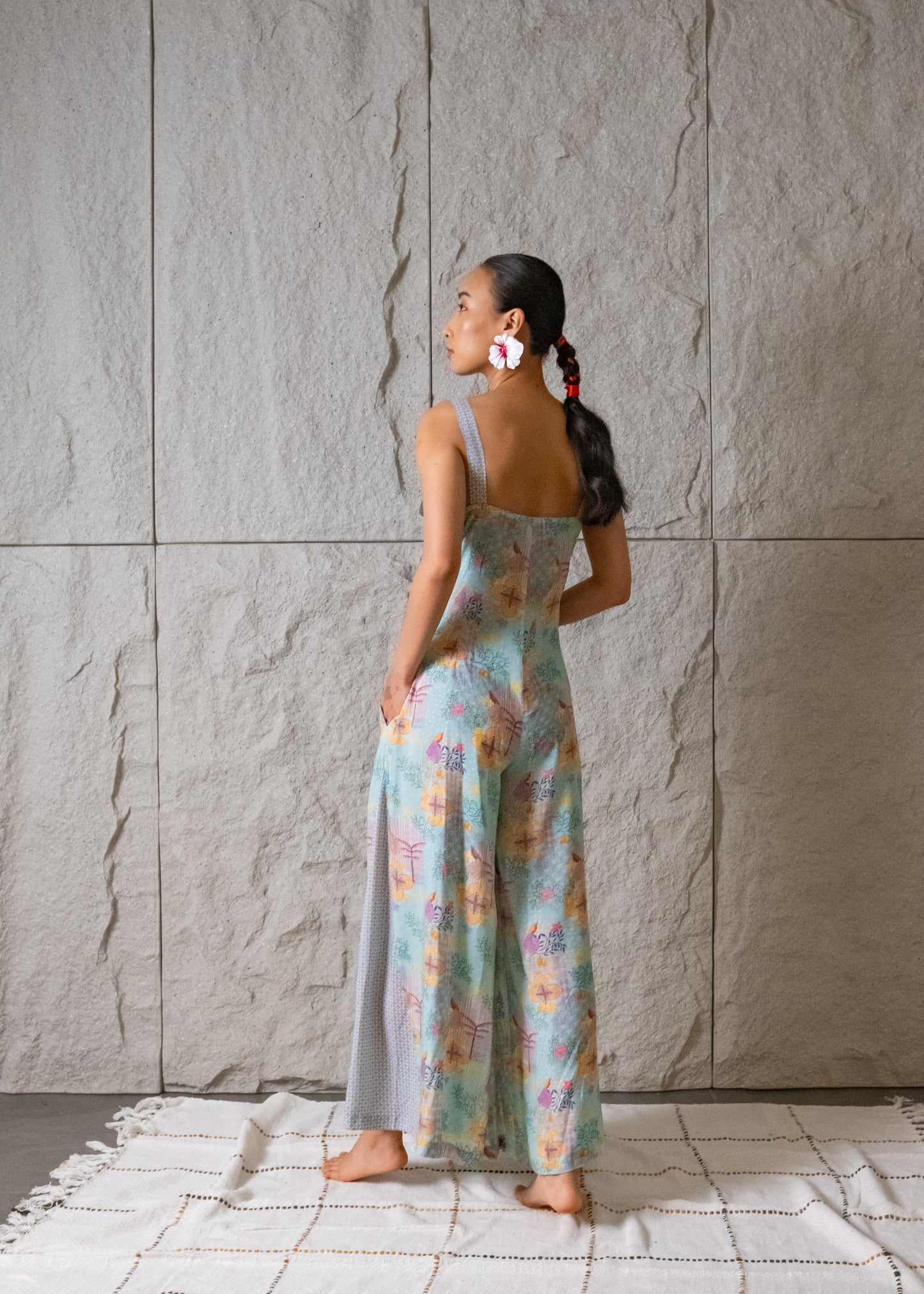Amara Wide Leg Jumpsuit (RTS)