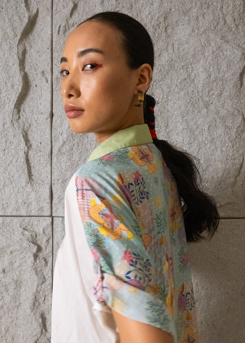 Kaili Ivory Tunic