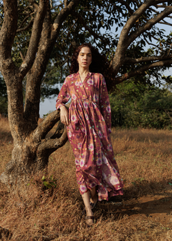 Wild Grace Wrap Dress