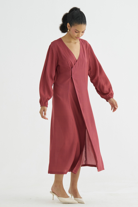 Spice Reverie Midi Dress