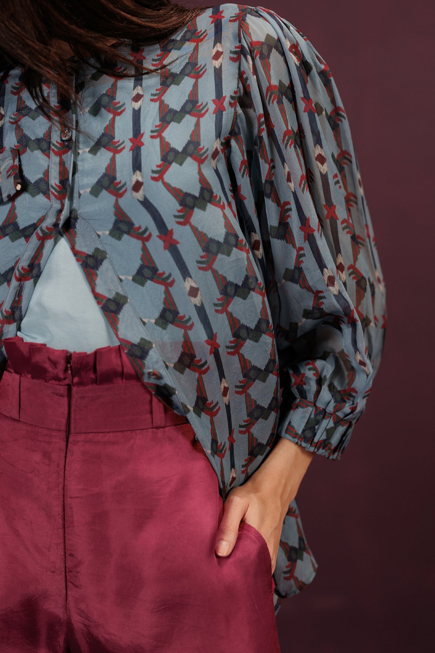 Birds in Blue Ink Set