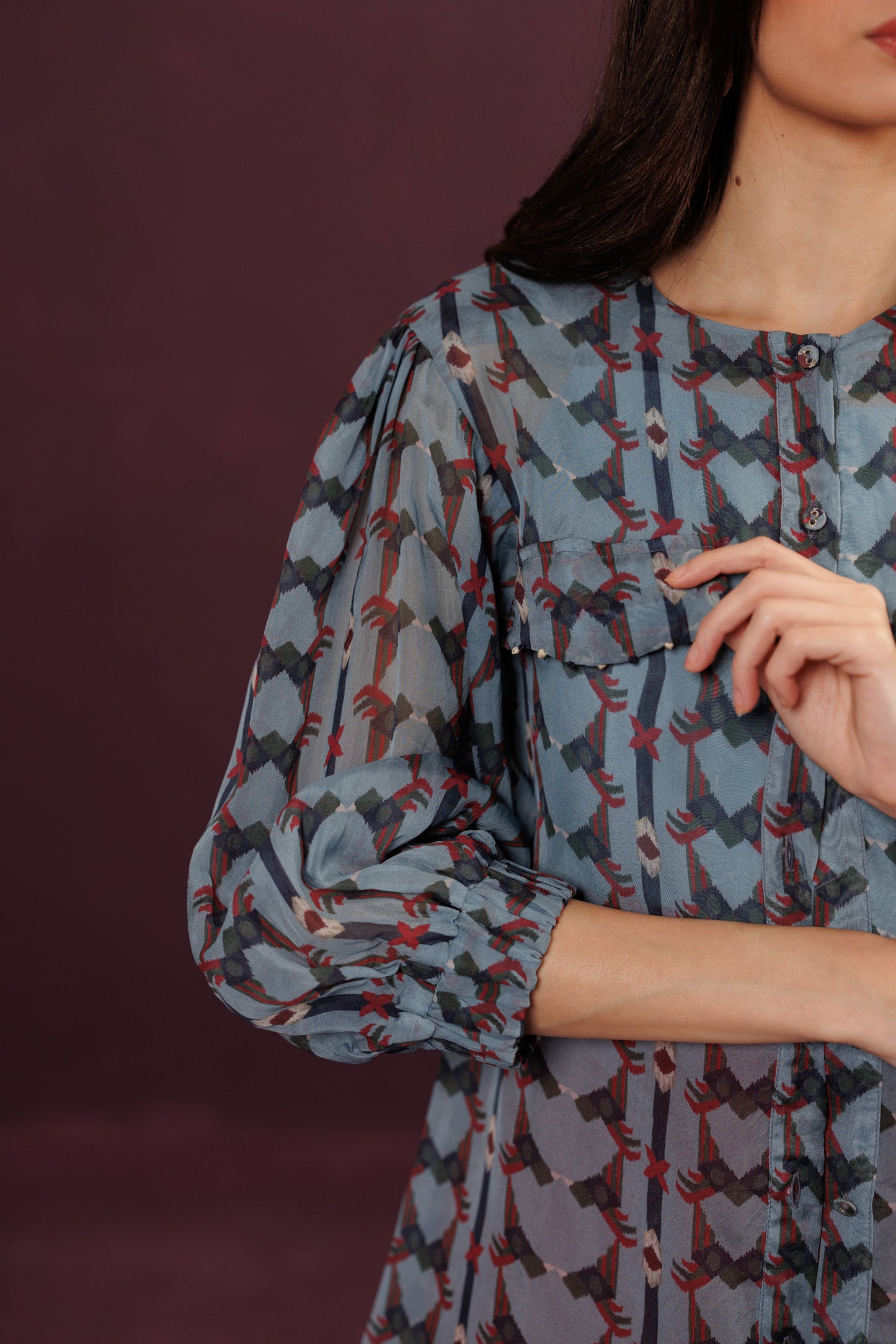 Birds in Blue Ink Set