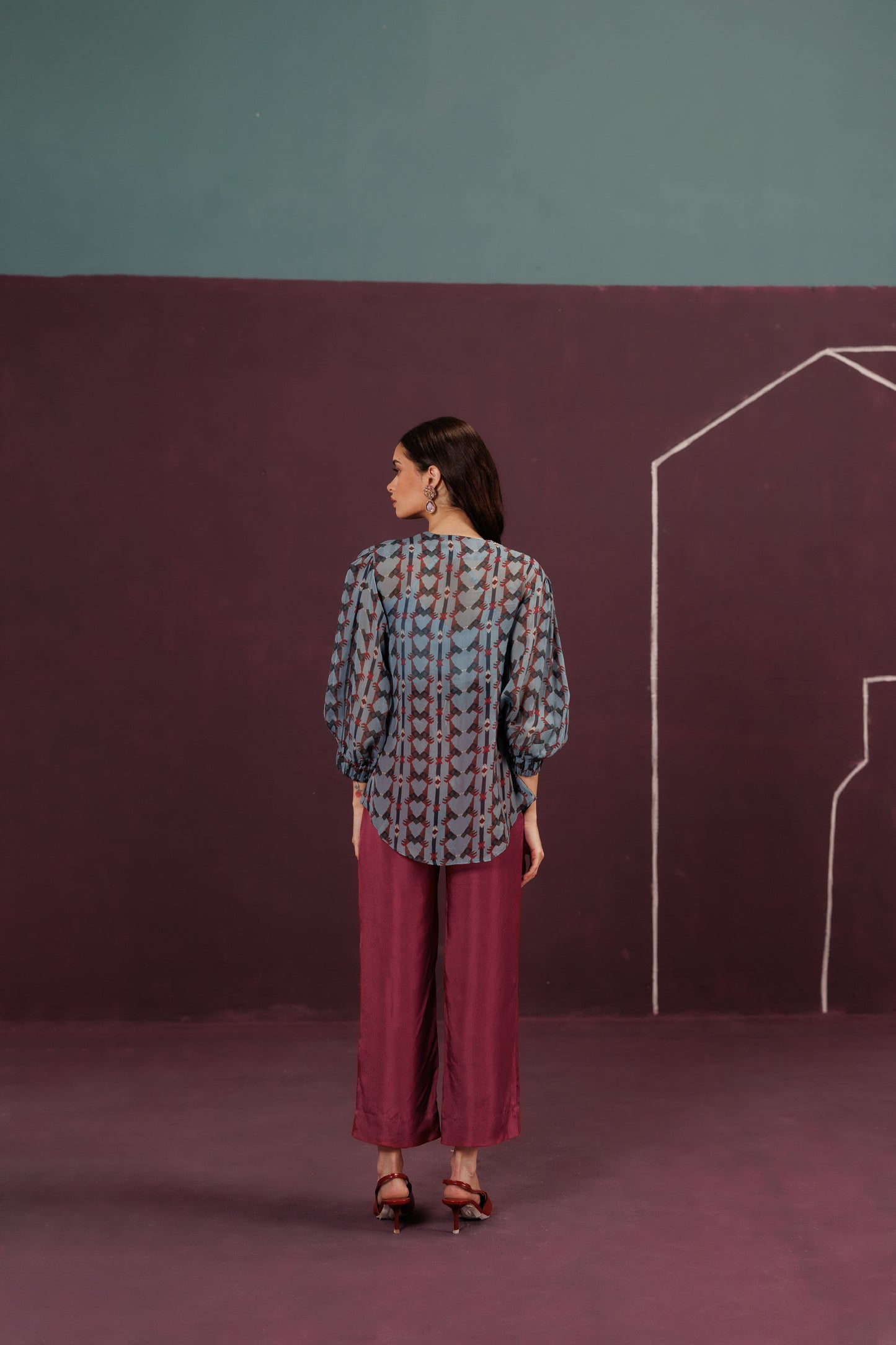 Birds in Blue Ink Set