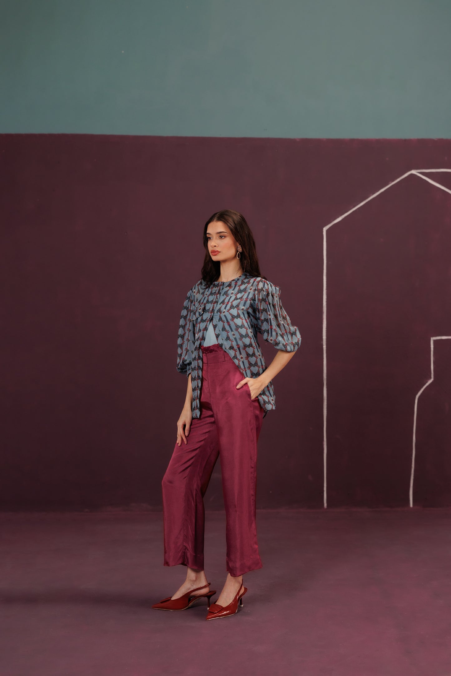 Birds in Blue Ink Set